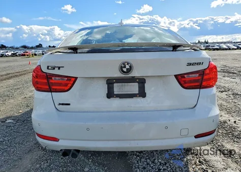 2014 BMW 328 Xigt z USA, uszkodzony, nr VIN WBA3X5C55ED556637